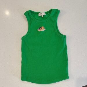 Fiorucci Vibrant Green Tank Top